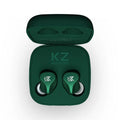 Z1 true wireless in-ear Bluetooth headset in black or green colour options.