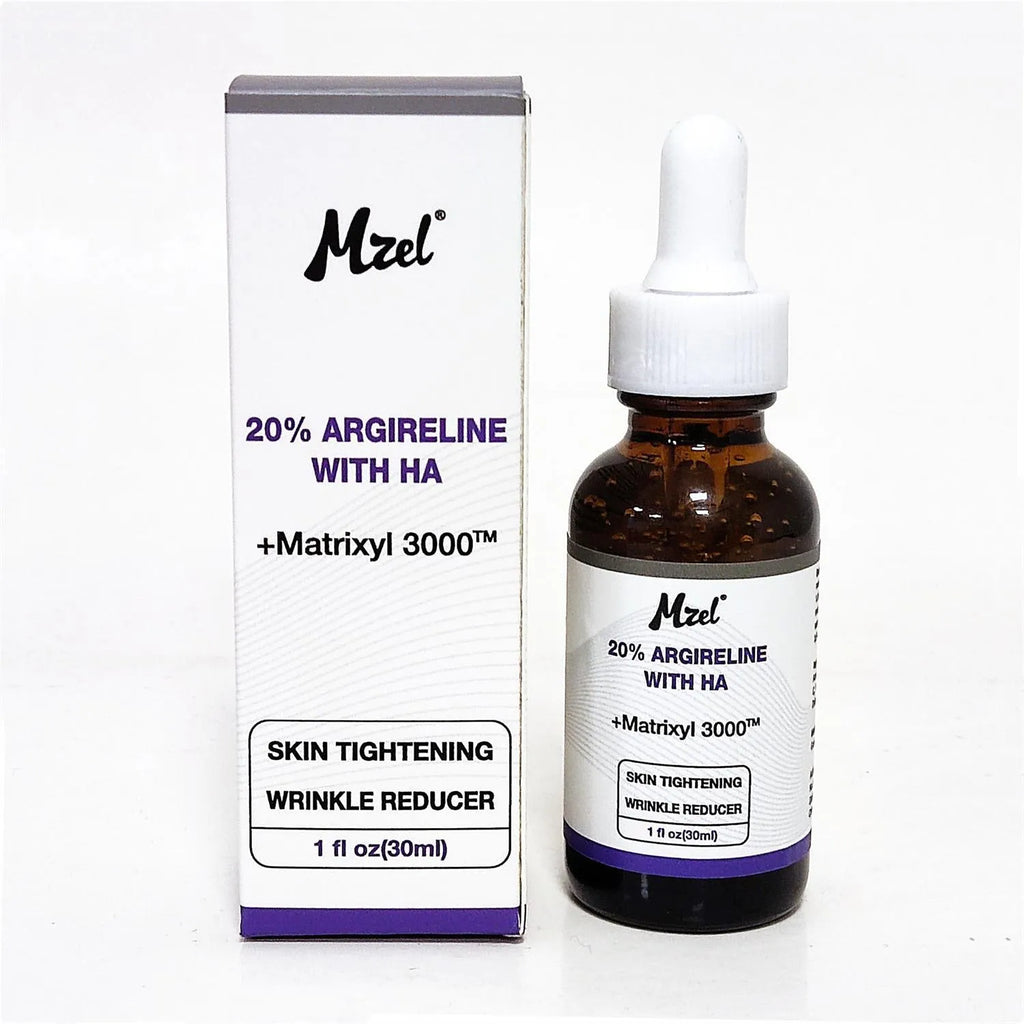 30ml bottle of six-peptide firming and brightening moisturising liquid for universal skin types.