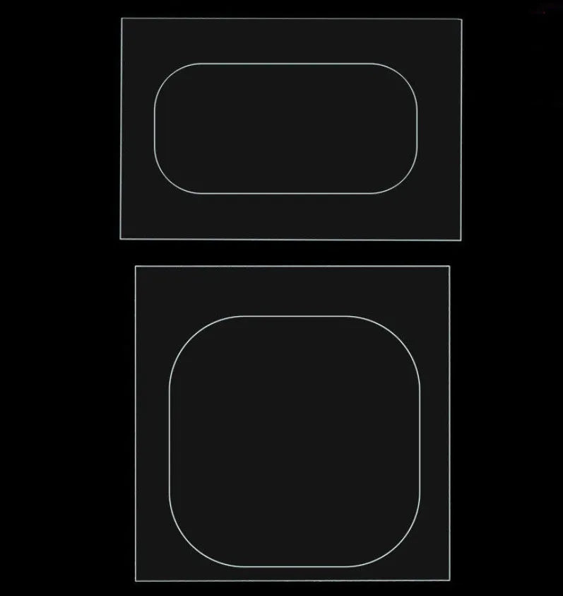 Tempered glass camera lens protector film for Samsung Galaxy smartphones showing lens and flash protection components