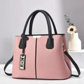 Women's large capacity soft PU leather shoulder bag in horizontal square shape with single strap