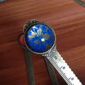 Handmade dry flower gypsophila ruler bookmark with dried flowers measuring 12cm length