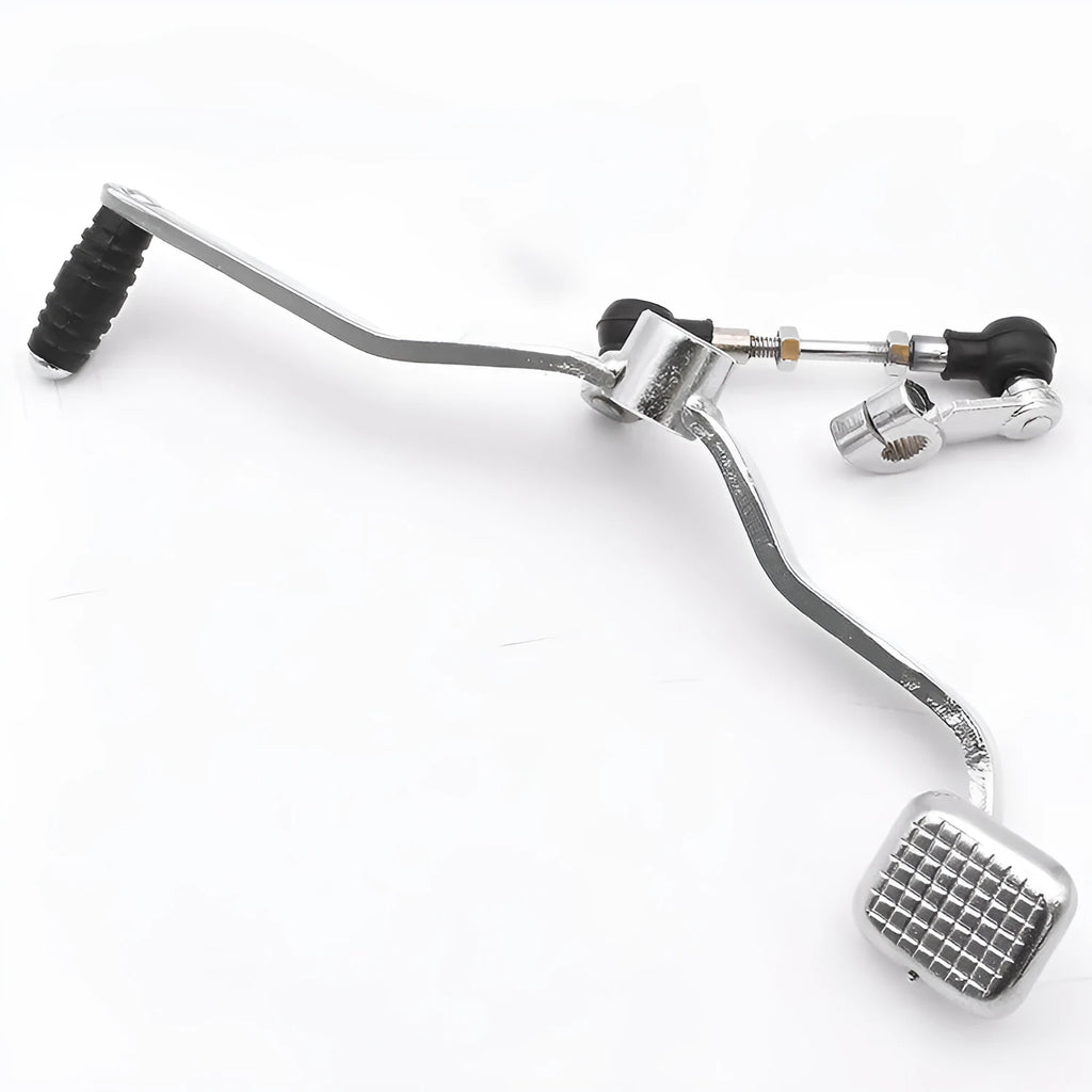 GS125 motorcycle gear lever replacement part showing 300mm length and teeth options