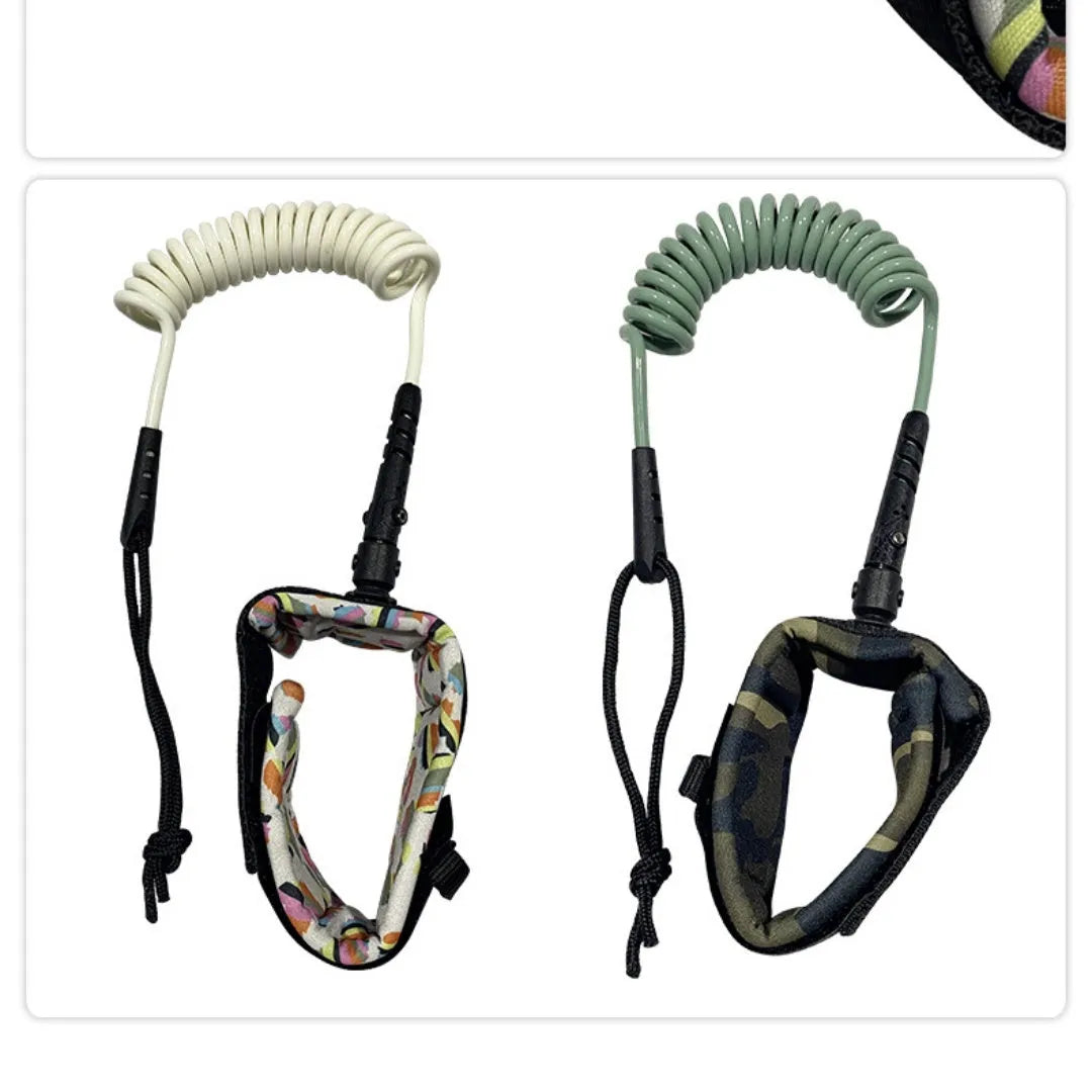 High-strength elastic surfboard hand holding rope for fitness training with 50kg tension limit.