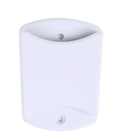 Silver aluminium alloy tablet stand holding a tablet, showing its 360-degree adjustable hinge and chuck system.