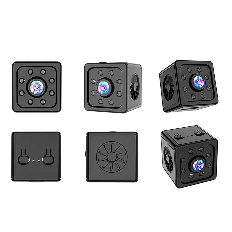 Black Remote Network Intelligent Sports HD K13 Camera with mounting bracket