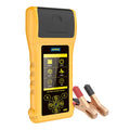 Autool BT760 digital vehicle battery tester with colour screen, thermal printer, and battery clip connectors