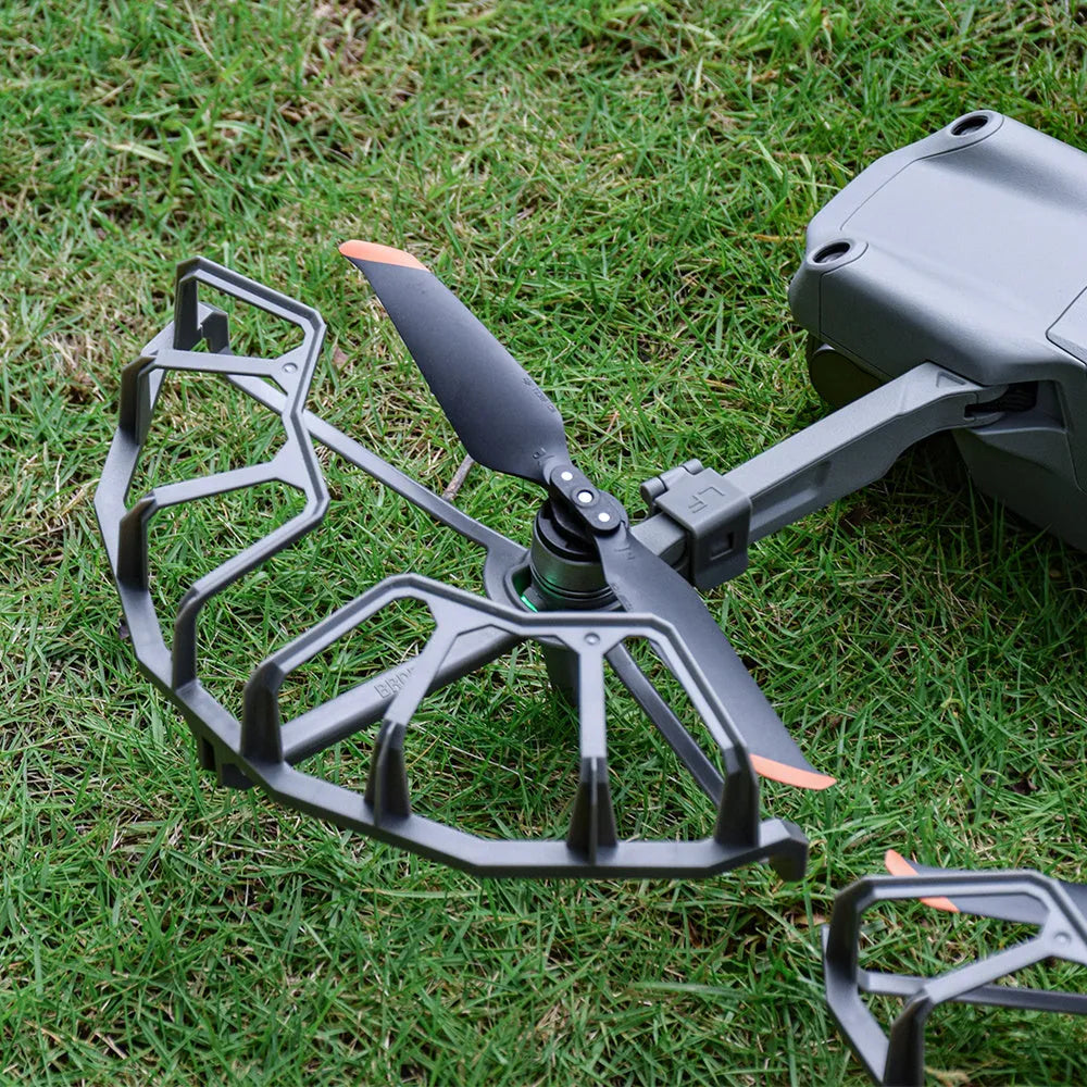Grey ABS propeller blade guard for DJI Mavic Air 2 and Air 2S drones on a white background.
