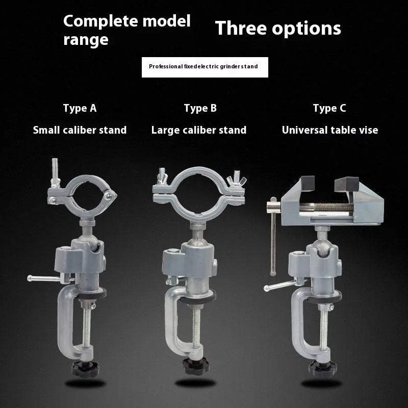 360-degree rotating bracket clamp bench vise with tungsten steel construction