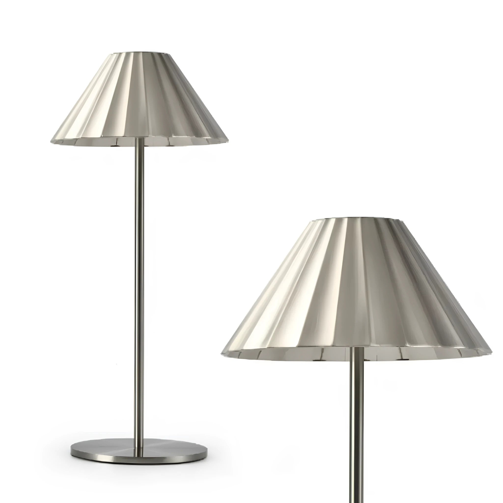 Alloy desk lamp in chosen colour with touch dimming switch and USB-C port