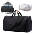 Folding multifunctional luggage bag in Oxford cloth with 36-55L capacity for travel and workouts