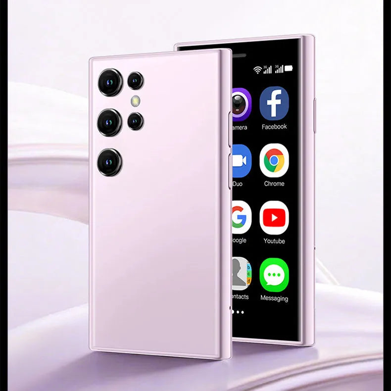 S23PRO XS15 mini Android smartphone in black green pink purple colours with 30cm screen