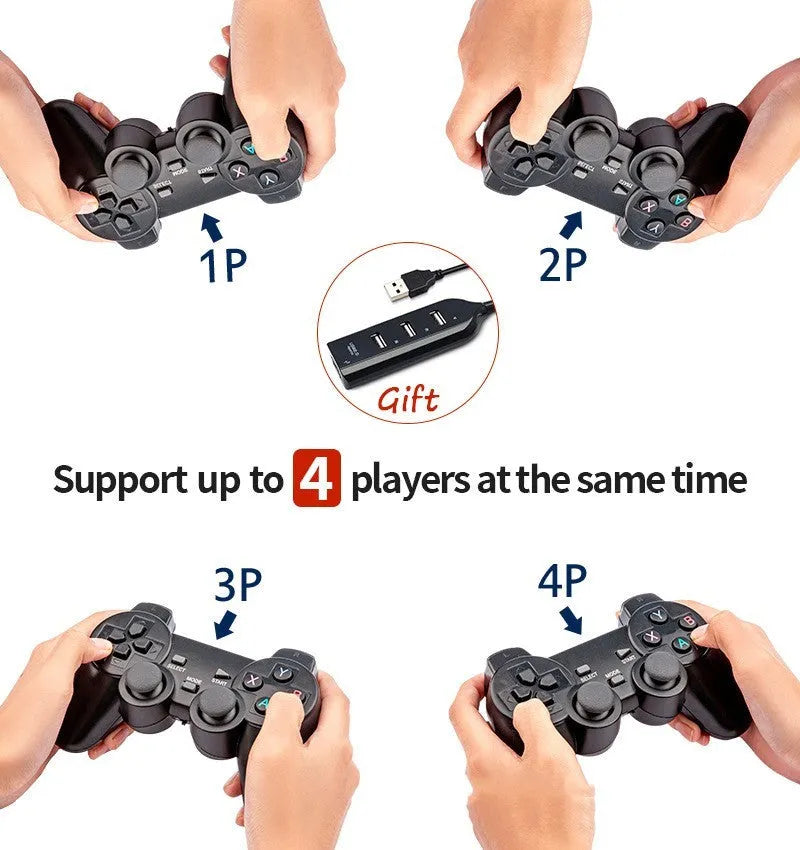 Super ConsoleX wired game controller in SNES handle design with USB connection