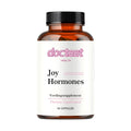 Bottle of 60 dietary supplement capsules containing evening primrose oil, asparagus, and seaweed extracts.