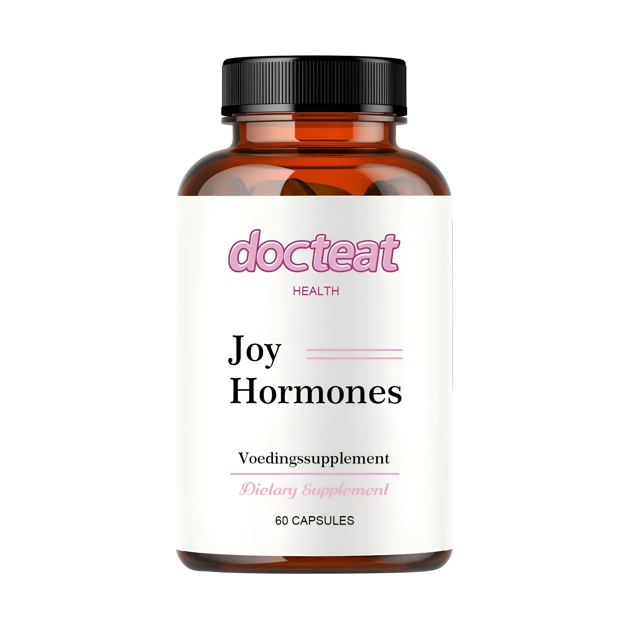 Bottle of 60 dietary supplement capsules containing evening primrose oil, asparagus, and seaweed extracts.