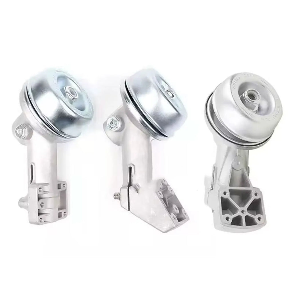 Metal working head for lawn mower parts, FS120 new style, silver and black