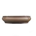 Handmade antique Pukou purple clay papaya-shaped flower pot for plants