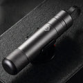 Gun grey aluminium car safety hammer with seatbelt cutter and test glass piece