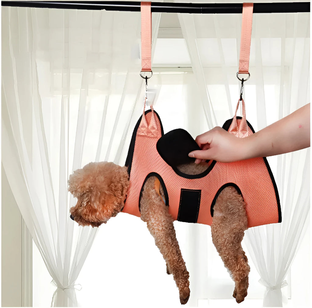 Three sizes of cat grooming restraint bag for nail cutting and bathing, with adjustable fit
