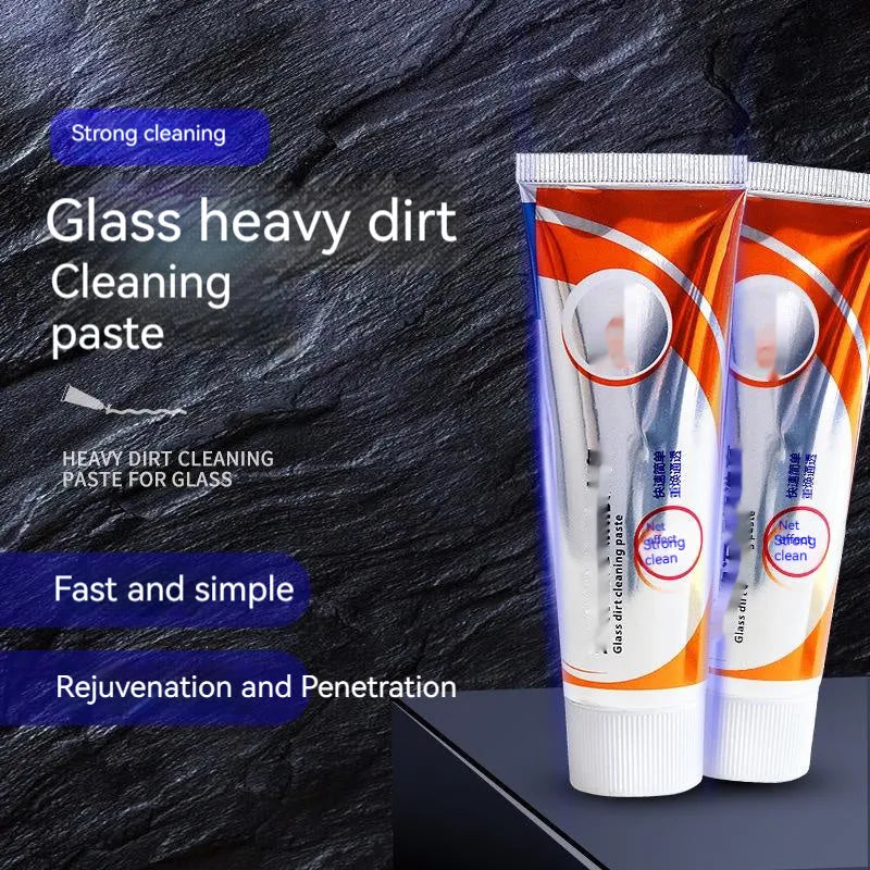 65ml car windscreen cleaning agent in white paste formula for glass oil stain removal