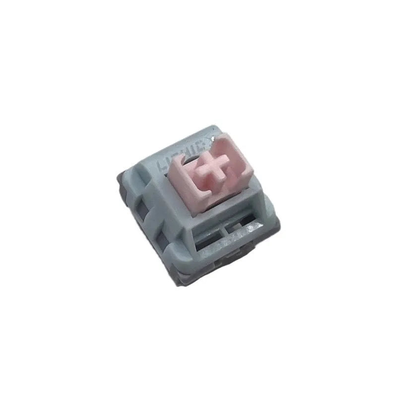 Small Window Candle Cutting linear mute mechanical keyboard switch showing candle cutting design through small window