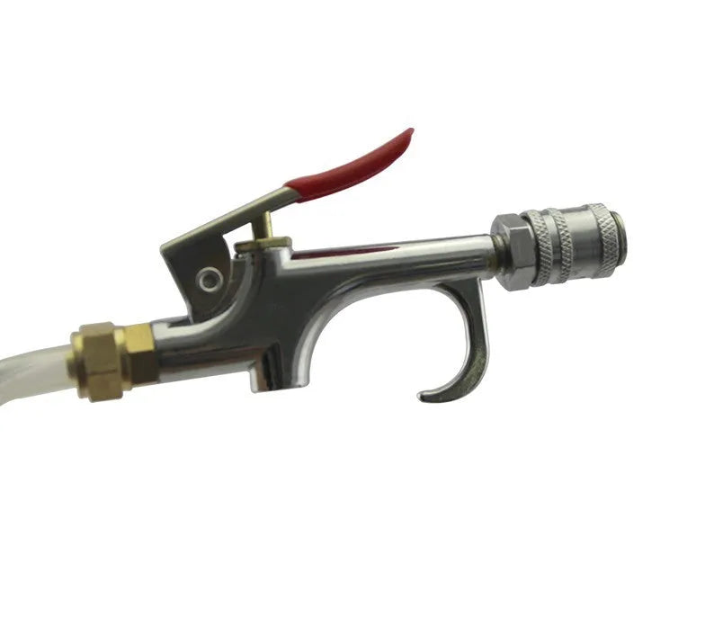 Pneumatic automatic transmission oil changer machine with 220W motor and choice of 10L or 6L tank.