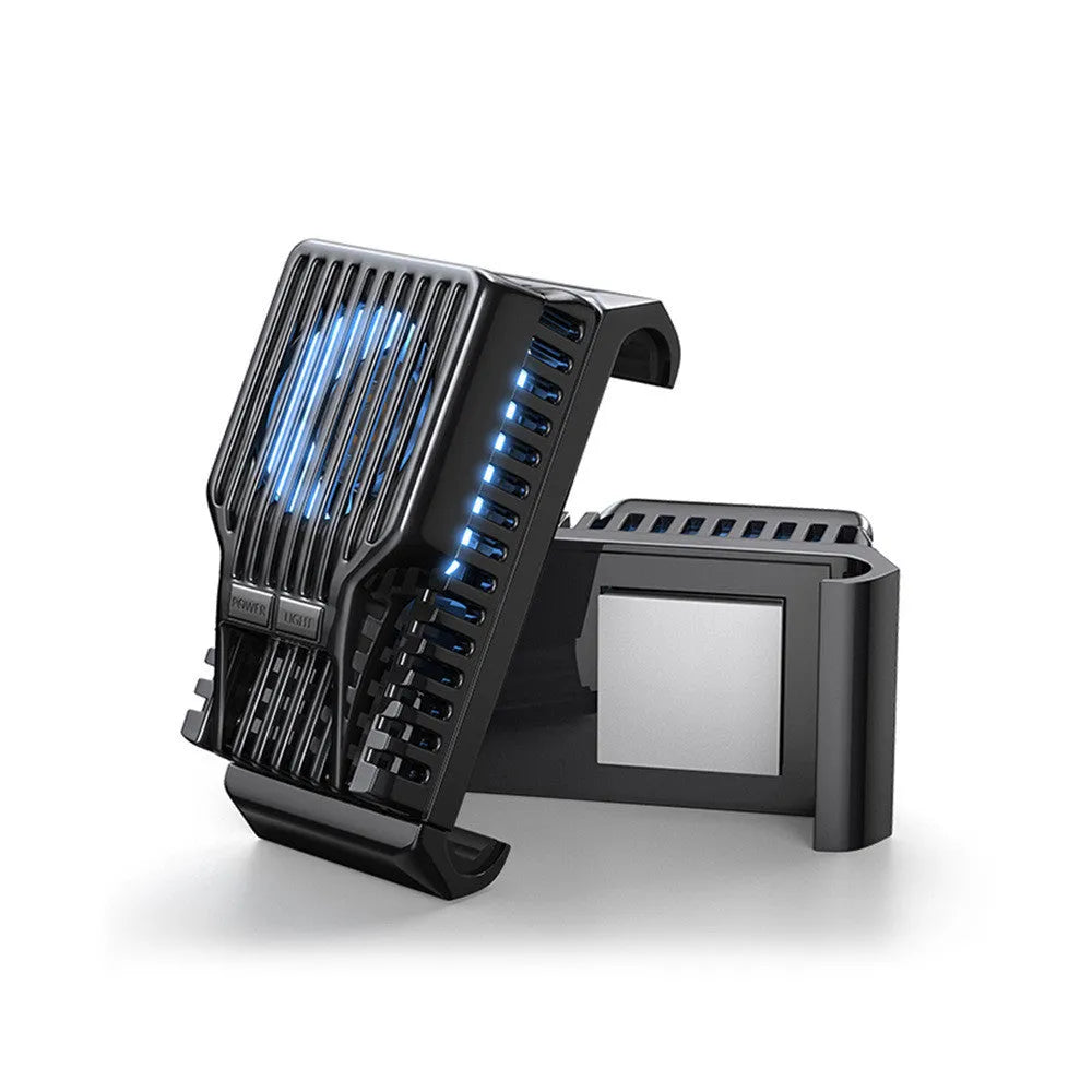 Mobile phone radiator clip made of ABS aluminum and ceramic for 4-7 inch phones in black gold or silver