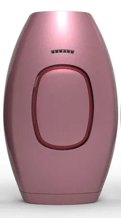 Home laser hair removal instrument with pulsed light technology, xenon quartz light tube, 470nm-1100nm wavelength, 33*10mm2 focus size, 1.5-3.9J/cm2 energy, over 300,000 flashes, ABS body, in Black, Rose Gold, White, for UK or other plug models.