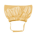 Adjustable waterproof shower cap for dogs or cats in silver colour.