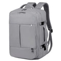 Large waterproof Oxford cloth backpack for 15.6 inch laptops, shown in multiple colours.