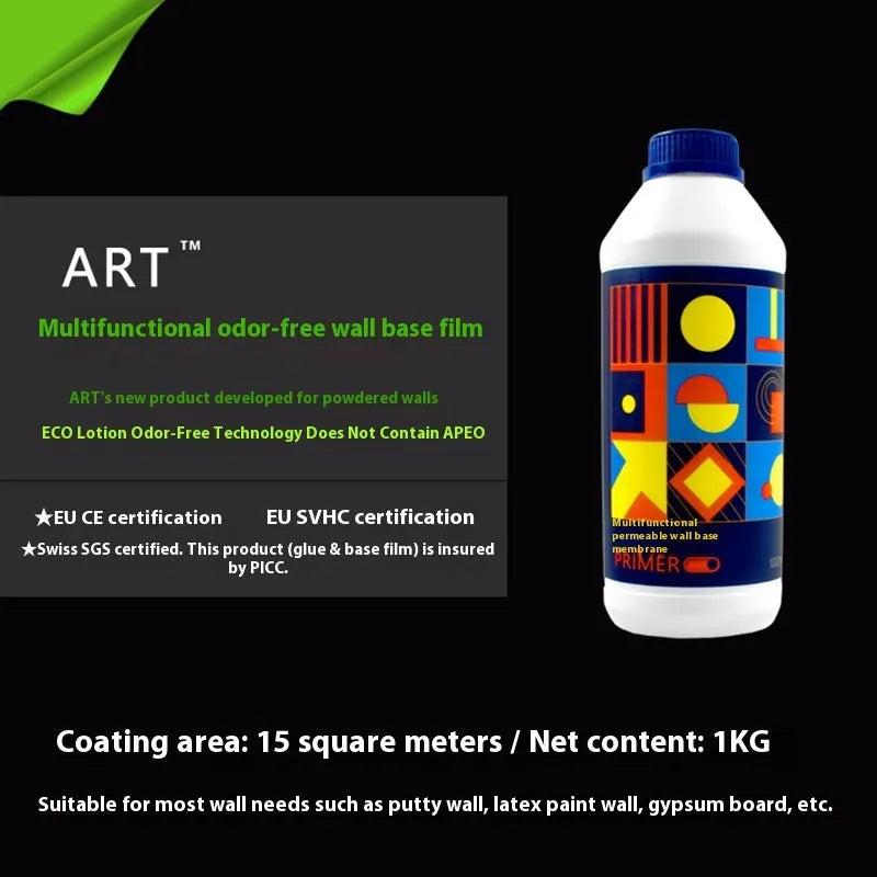 Three rolls of formaldehyde-free glutinous rice wallpaper glue for wallcovering installation
