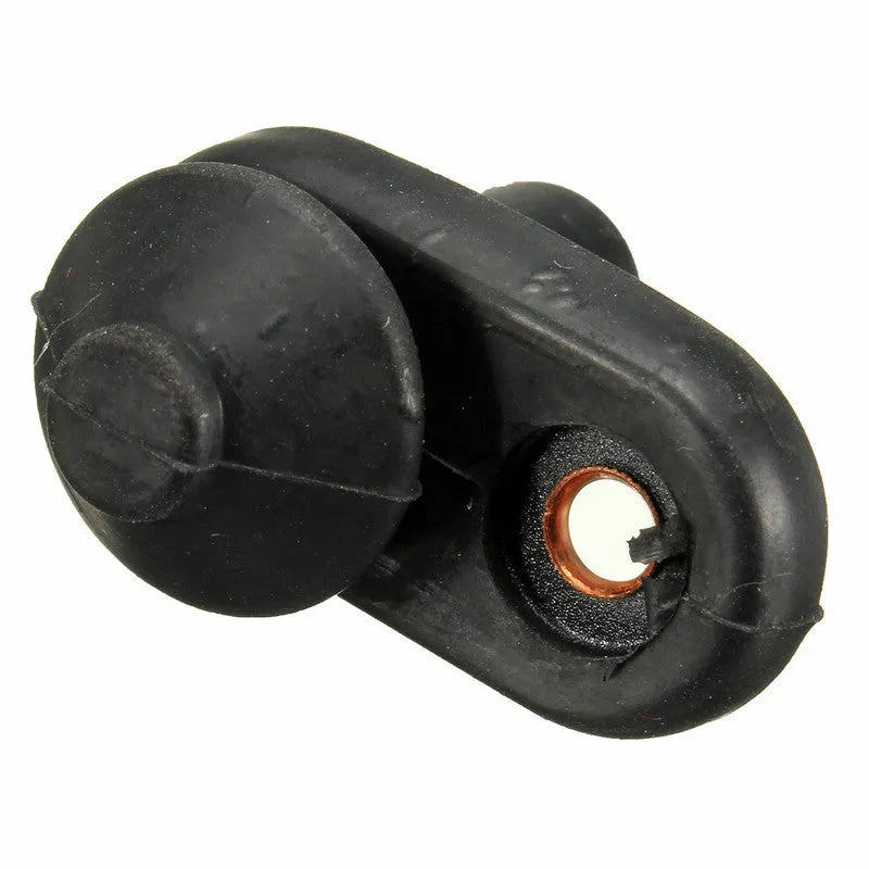 Universal black plastic and metal car interior door light switch for replacement installation