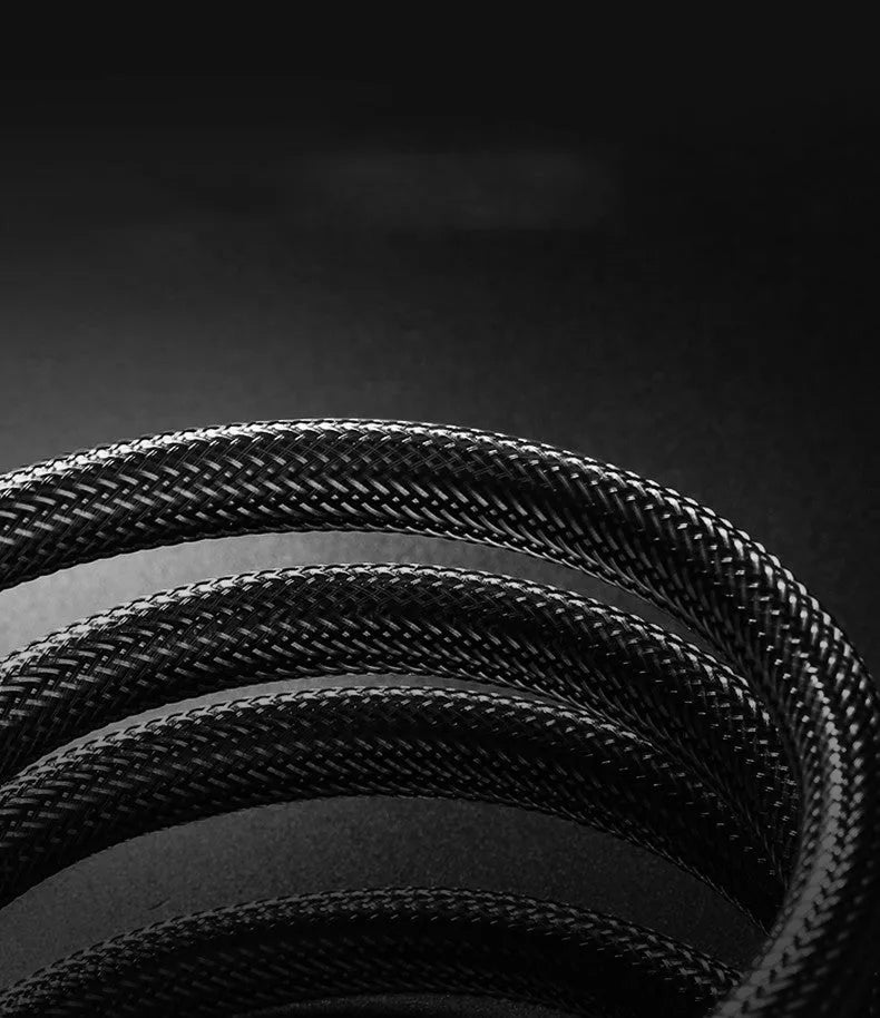 Version 2.0 4K HDMI cable with gold-plated connectors, shown at full 5-metre length.