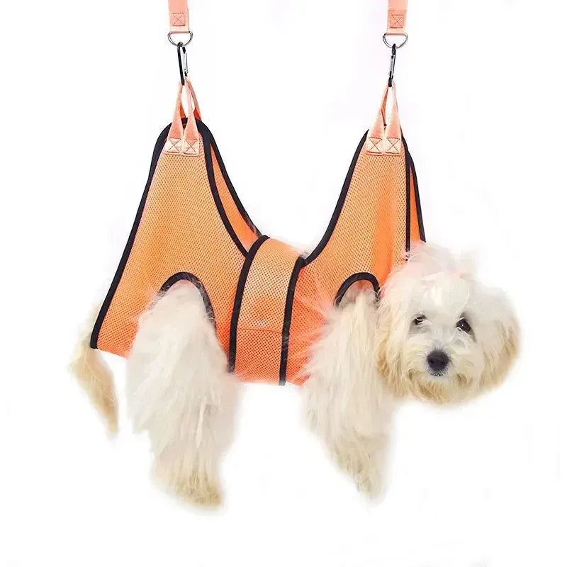 Three sizes of cat grooming restraint bag for nail cutting and bathing, with adjustable fit