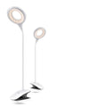 Rechargeable table lamp with touch control in green, pink, or white colour with USB charging port