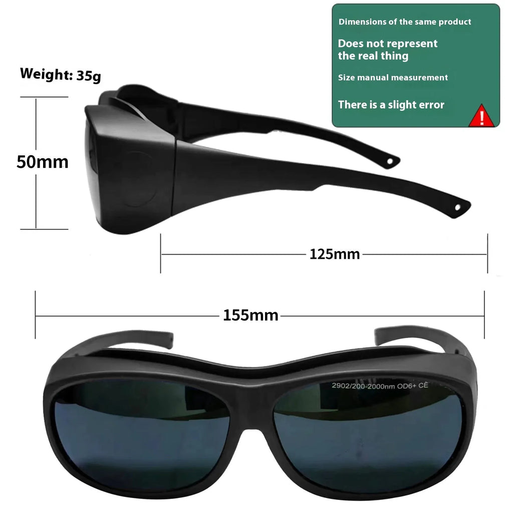 Laser safety goggles for photon skin rejuvenation with 200-2000nm protection
