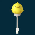 USB portable LED night light with cartoon animal design and remote control