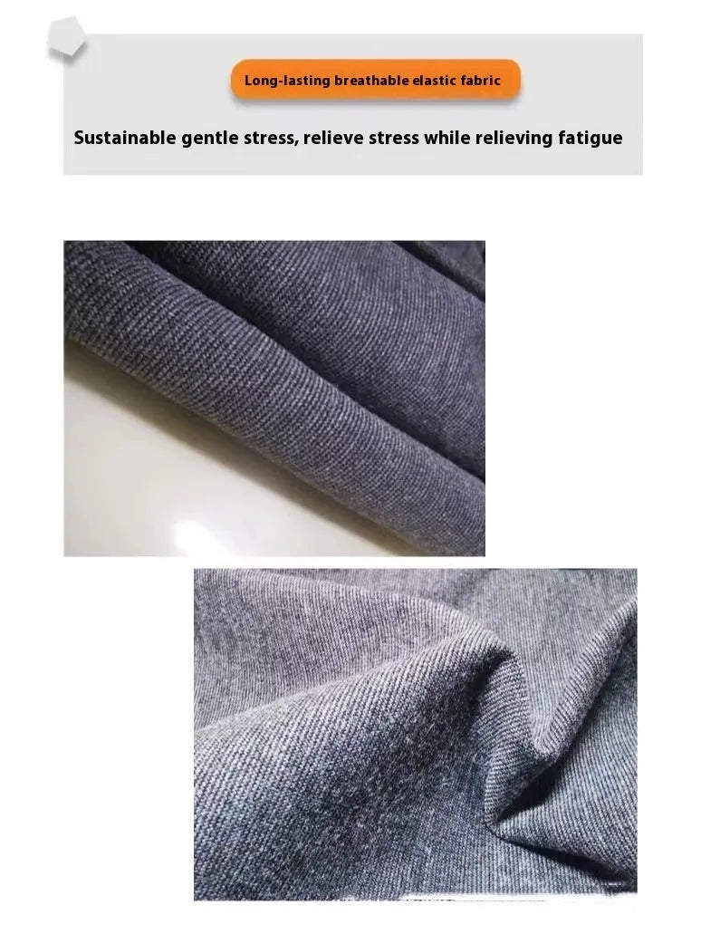 Heather grey dog anxiety jacket or pressure vest for small to extra large breed sizes.