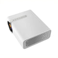 YG530 mini mobile phone projector in black or white colour with wireless same-screen function.