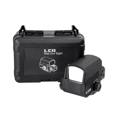 LCO Tactische Red Dot Sight with integrated 20mm rail mount on a Picatinny rail.