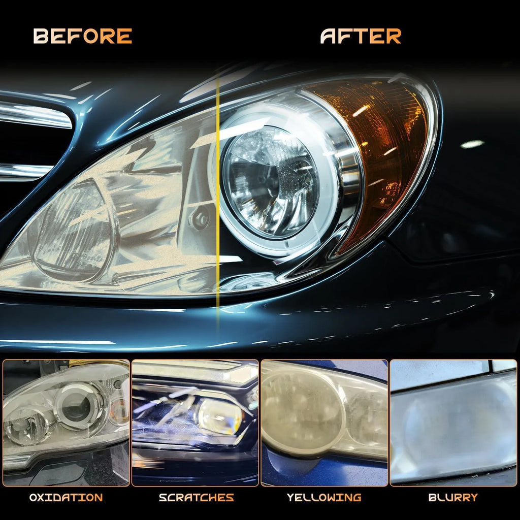 JB-XPCS LHB-8 Headlight Restore Coating car light repair fluid in 10ml and 30ml bottle options