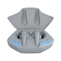 Wireless Bluetooth gaming headset with charging cabin in black, grey, white, or yellow colours.