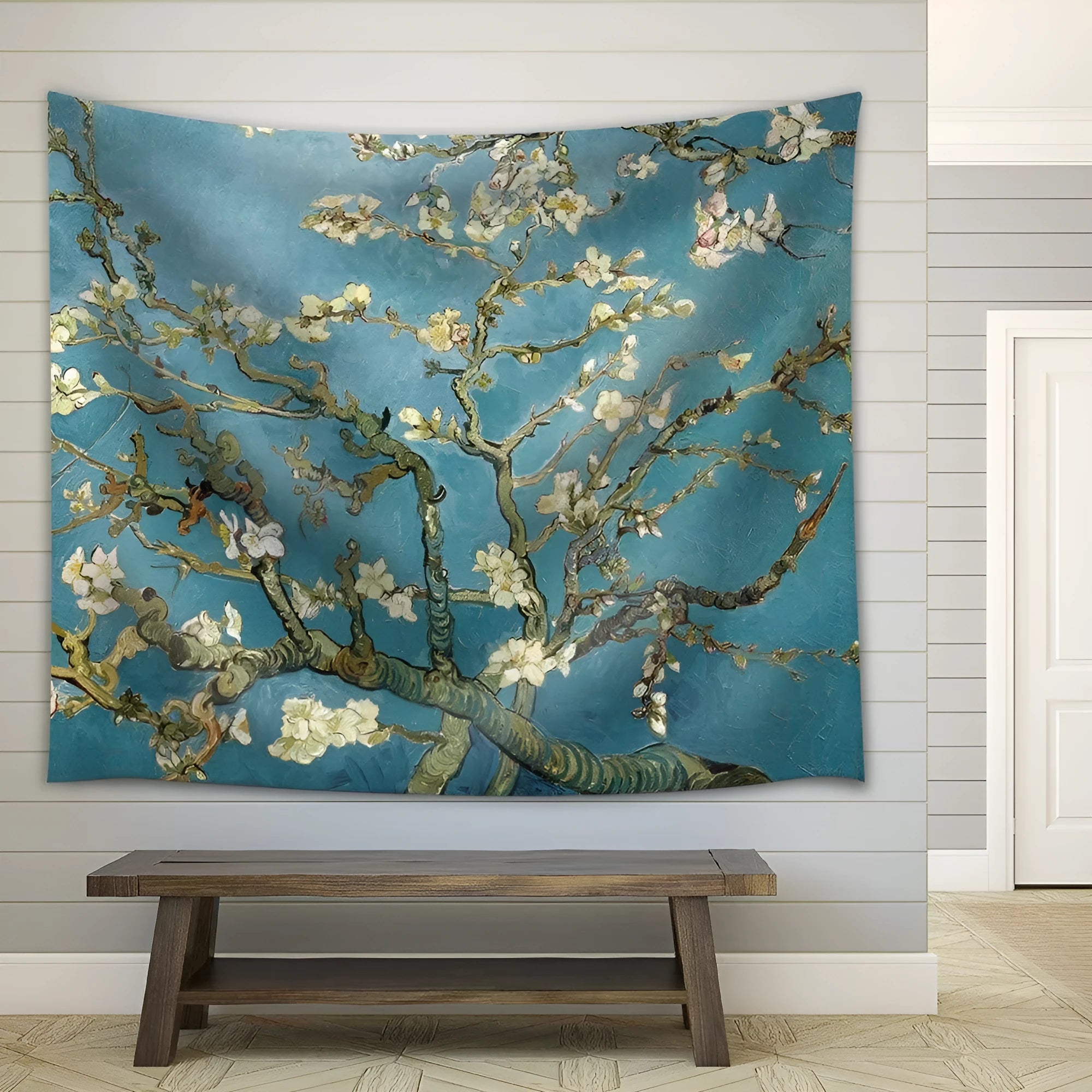 Furniture print tapestry in 100% polyester for wall hanging, available in multiple sizes up to 150x230CM