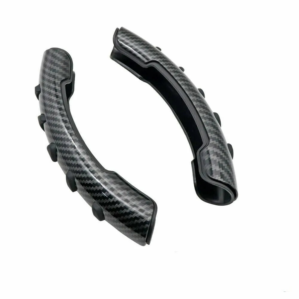 Carbon fibre black fibre steering wheel anti-skid sleeve for 38cm diameter car steering wheels