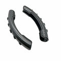 Carbon fibre black fibre steering wheel anti-skid sleeve for 38cm diameter car steering wheels