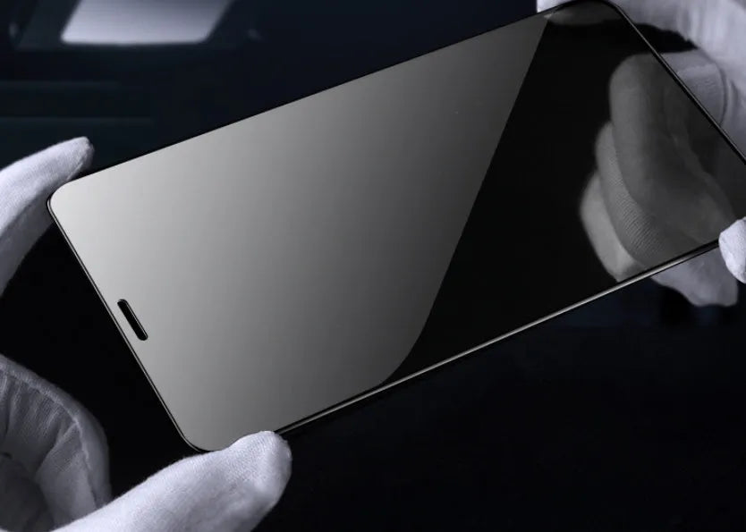 Samsung Galaxy tempered glass screen protector with full coverage and installation tools
