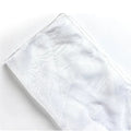 Square silk fabric for wrapping flower bouquets, shown in multiple colours including white, blue, and grey.