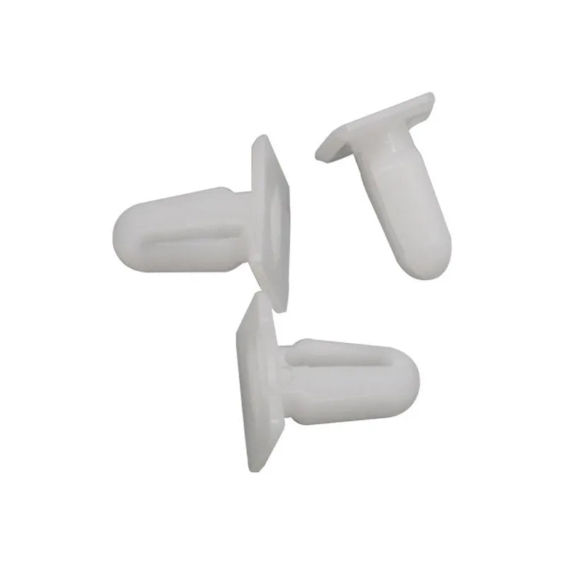 D318 style automotive plastic glue nails and buckles trim fasteners set with 60 PA66 plastic pieces for car interior panel repairs