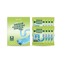 Drain cleaning powder with eight individually sealed 30g sachets