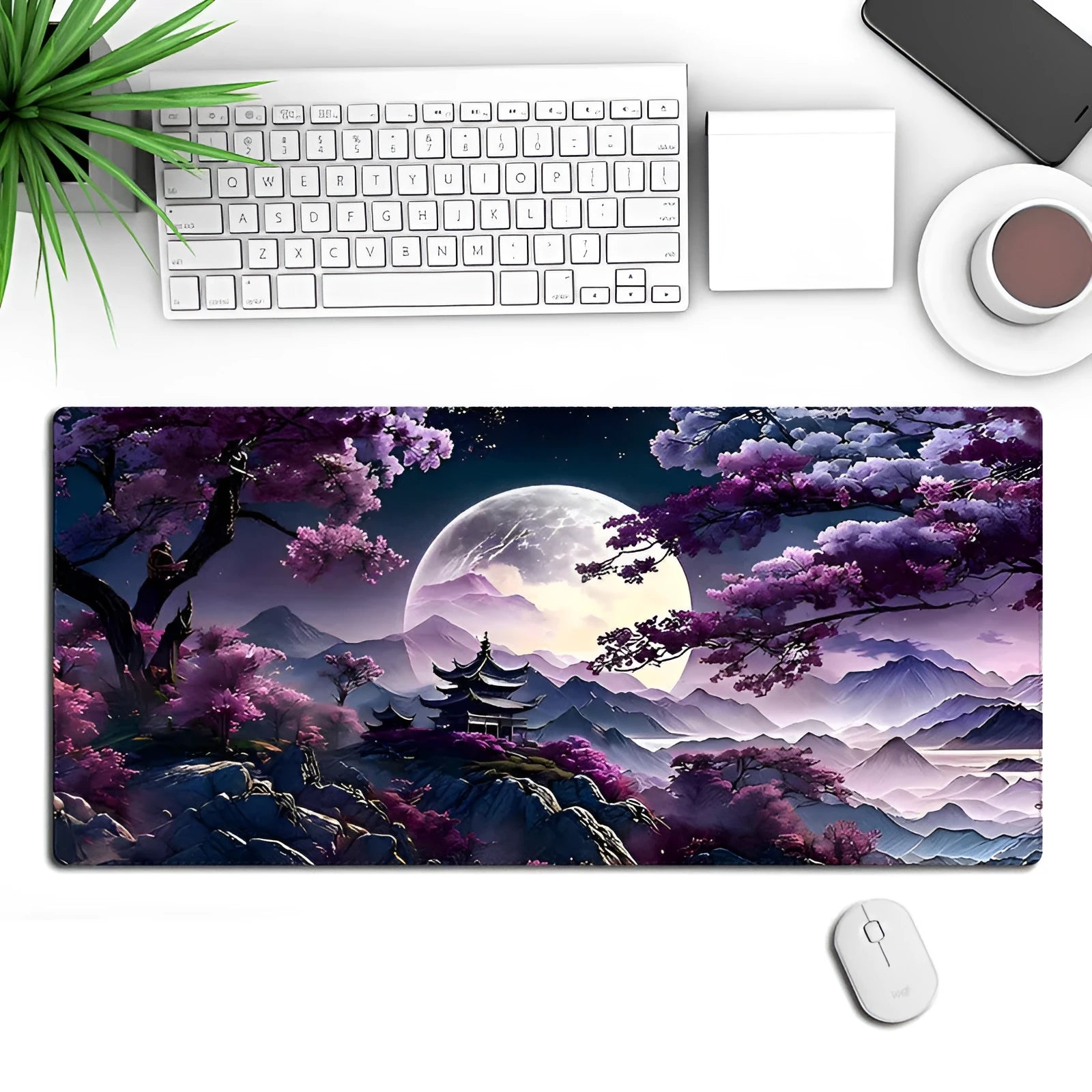 400x900mm gaming mouse pad with esports pattern, precision lock edges, and anti-slip rubber base
