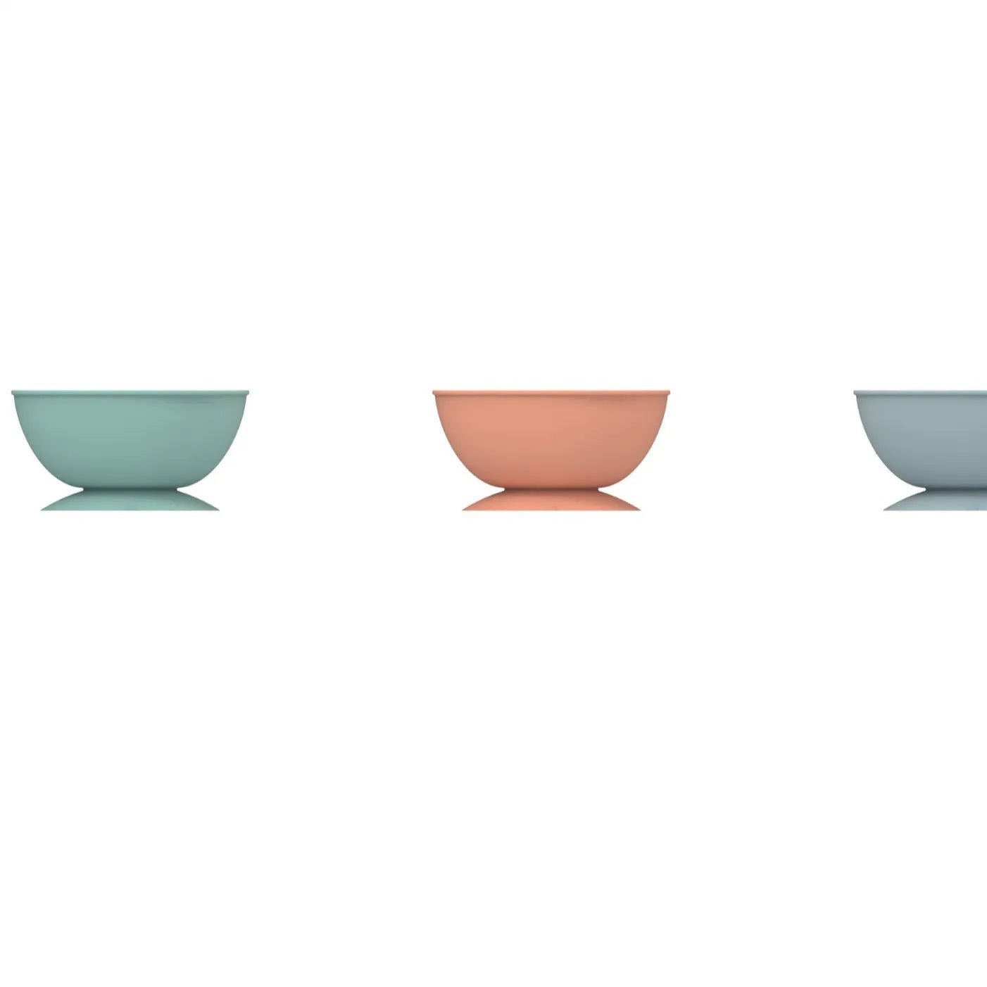 Silicone pet slow feeder bowl with licking mat pattern and suction cup base